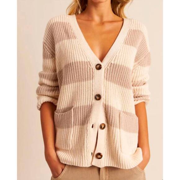 JOHN + JENN Sweaters - NEW JOHN + JENN mckay cardigan in iced latte